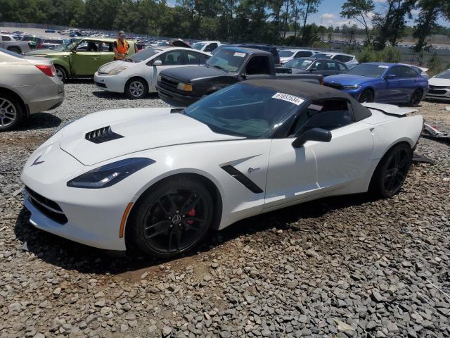 1G1YD3D71F5106140 - 2015 CHEVROLET CORVETTE STINGRAY 2LT WHITE photo 1