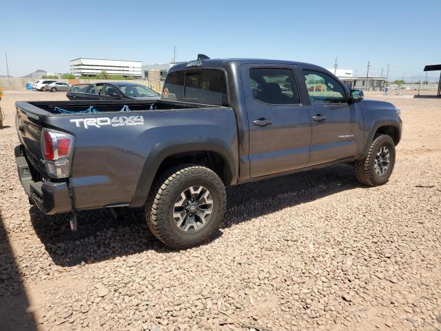 3TMCZ5AN3NM488679 - 2022 TOYOTA TACOMA DOUBLE CAB GRAY photo 3