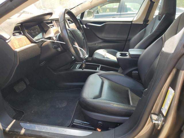 5YJSA1E28GF150018 - 2016 TESLA MODEL S ყავისფერი ფოტო 7