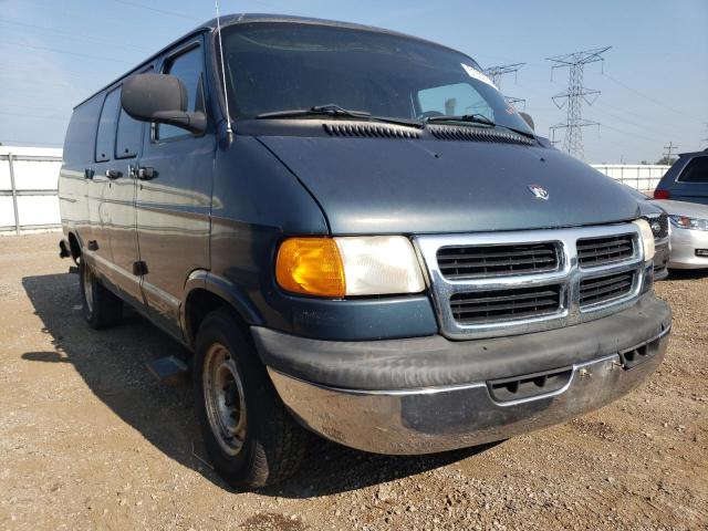 2B7JB21ZX1K510167 - 2001 DODGE RAM VAN B2500 GREEN photo 4