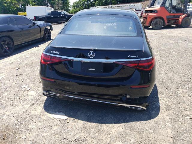 W1K6G7GB4PA203991 - 2023 MERCEDES-BENZ S 580 4MATIC BLACK photo 6