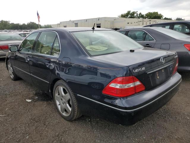 JTHBN36F255028611 - 2005 LEXUS LS 430 BLUE photo 2