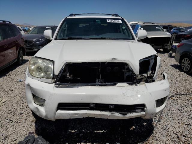 JTEBU17R168055098 - 2006 TOYOTA 4RUNNER LIMITED WHITE photo 5