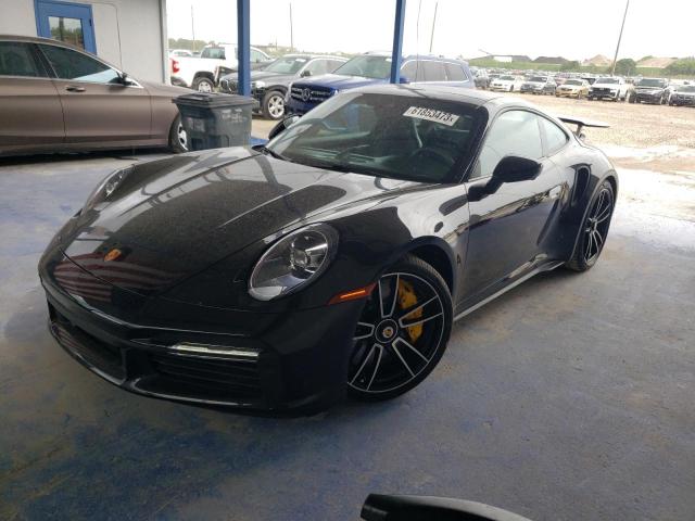 WP0AD2A92NS254788 - 2022 PORSCHE 911 TURBO BLACK photo 1