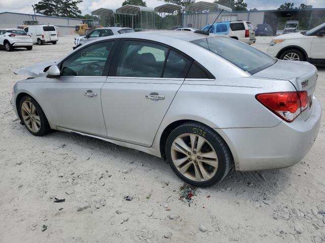 1G1PG5SB1G7224944 - 2016 CHEVROLET CRUZE LIMI LTZ SILVER photo 2