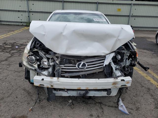 JTHBK1EG8A2361429 - 2010 LEXUS ES 350 WHITE photo 5