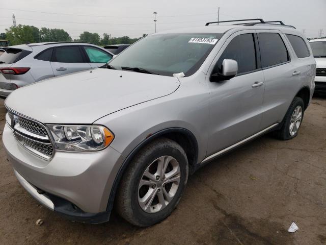 1C4RDJDG4CC107497 - 2012 DODGE DURANGO CREW SILVER photo 1