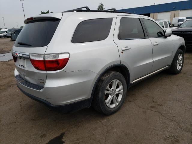 1C4RDJDG4CC107497 - 2012 DODGE DURANGO CREW SILVER photo 3