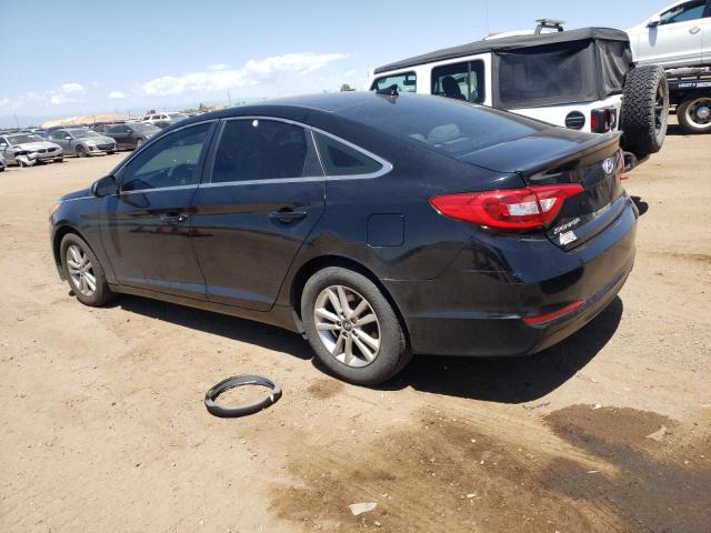 5NPE24AF2HH570722 - 2017 HYUNDAI SONATA SE BLACK photo 2