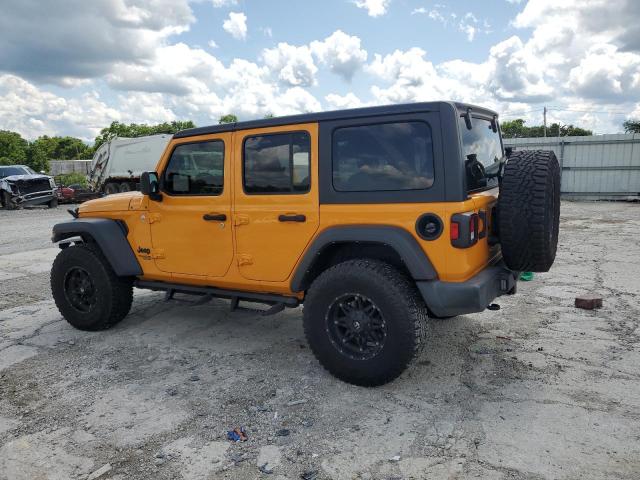 1C4HJXDG0MW639689 - 2021 JEEP WRANGLER U SPORT Turuncu fotoğraf 2