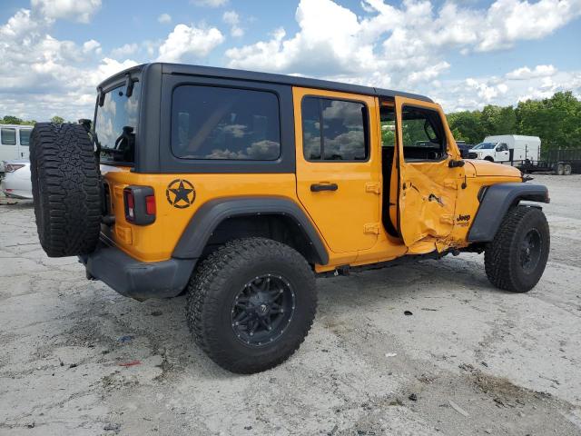 1C4HJXDG0MW639689 - 2021 JEEP WRANGLER U SPORT Turuncu fotoğraf 3