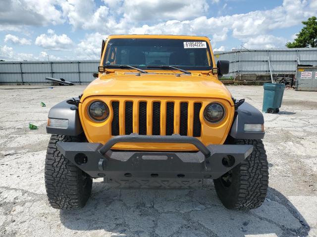1C4HJXDG0MW639689 - 2021 JEEP WRANGLER U SPORT Turuncu fotoğraf 5