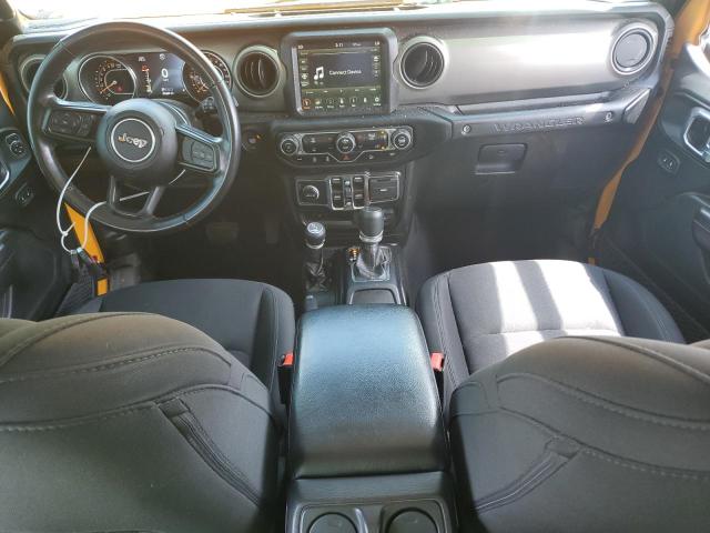 1C4HJXDG0MW639689 - 2021 JEEP WRANGLER U SPORT Turuncu fotoğraf 8