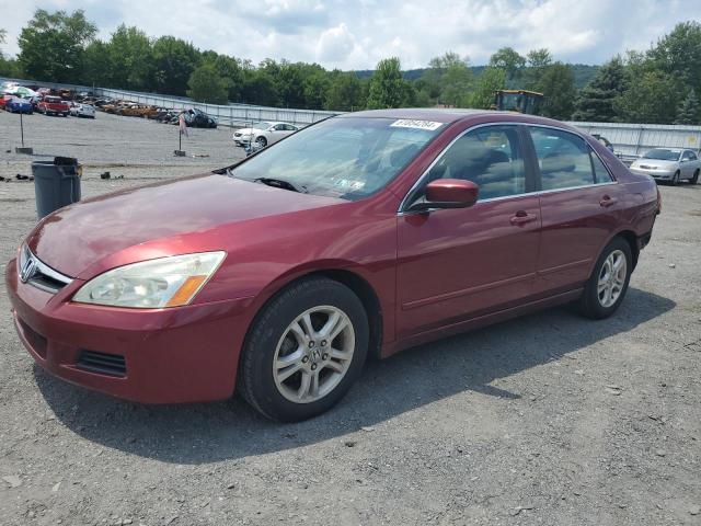 1HGCM56736A161840 - 2006 HONDA ACCORD EX BURGUNDY photo 1