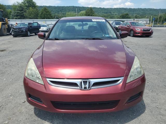 1HGCM56736A161840 - 2006 HONDA ACCORD EX BURGUNDY photo 5