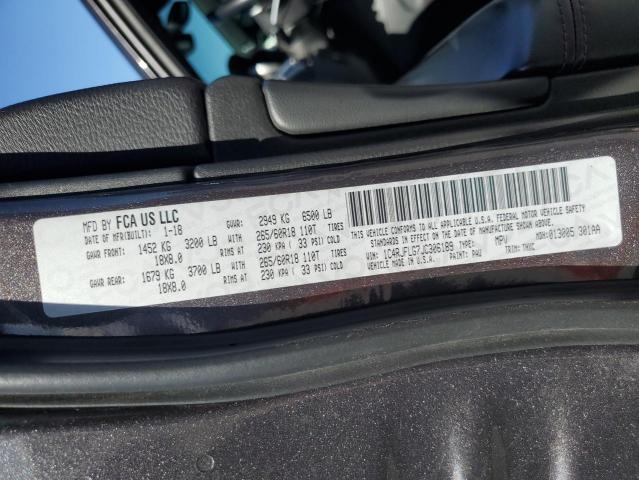 1C4RJFLG7JC306189 - 2018 JEEP GRAND CHER TRAILHAWK 石墨色 照片 13