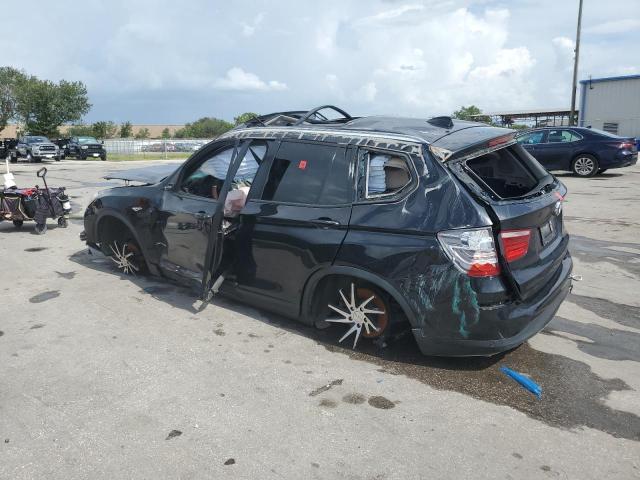 5UXWX7C38H0U43818 - 2017 BMW X3 XDRIVE35I BLACK photo 2