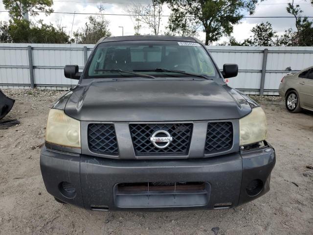 1N6BA07A66N537632 - 2006 NISSAN TITAN XE CHARCOAL photo 5