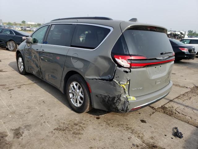 2C4RC1BG3NR136103 - 2022 CHRYSLER PACIFICA TOURING L GRAY photo 2