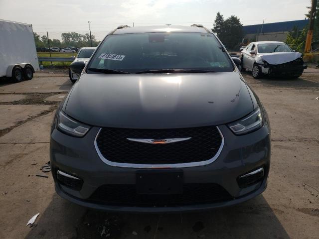 2C4RC1BG3NR136103 - 2022 CHRYSLER PACIFICA TOURING L GRAY photo 5