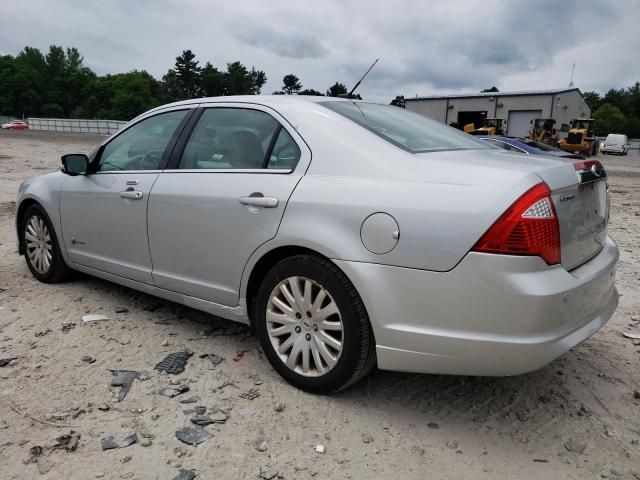 3FADP0L33AR158696 - 2010 FORD FUSION HYBRID SILVER photo 2