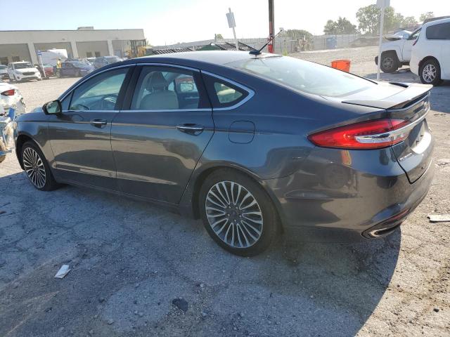 3FA6P0D95JR168965 - 2018 FORD FUSION TITANIUM/PLATINUM GRAY photo 2