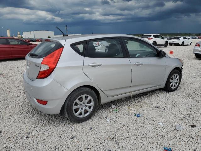 KMHCT5AE5EU160222 - 2014 HYUNDAI ACCENT GLS SILVER photo 3