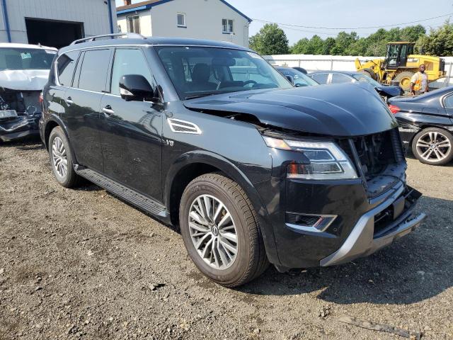 JN8AY2BA3M9370833 - 2021 NISSAN ARMADA SL BLACK photo 4