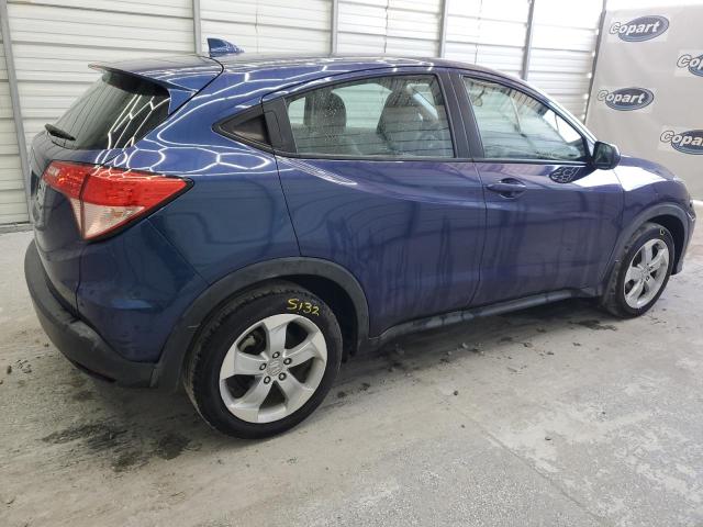 3CZRU5H34GM716473 - 2016 HONDA HR-V LX BLUE photo 3