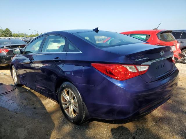 5NPEB4ACXDH520697 - 2013 HYUNDAI SONATA GLS BLUE photo 2