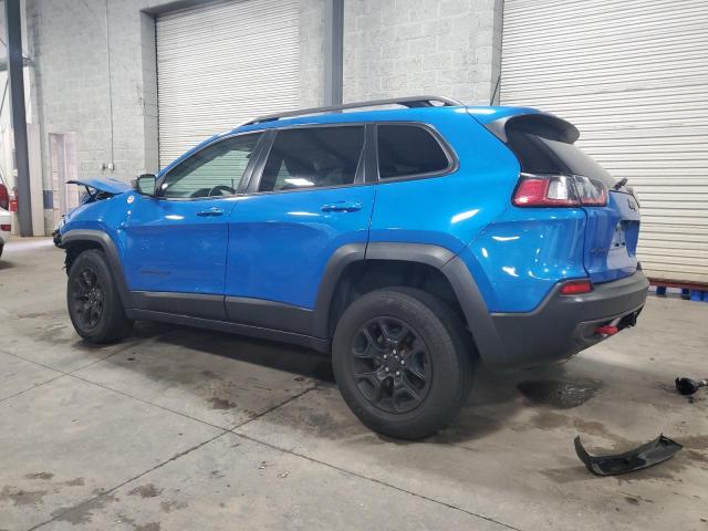 1C4PJMBX6KD131281 - 2019 JEEP CHEROKEE TRAILHAWK BLUE photo 2