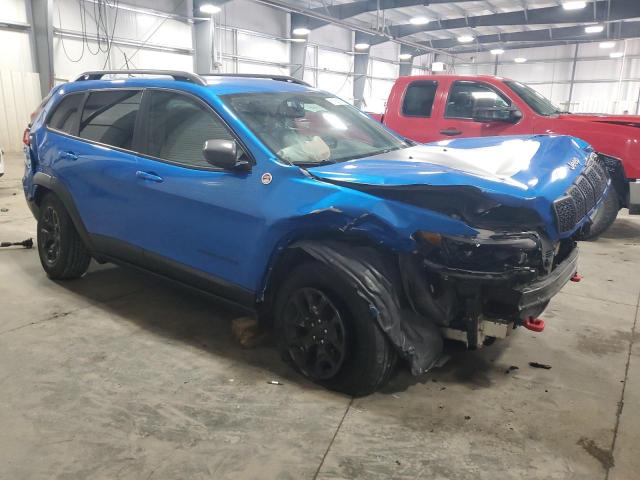 1C4PJMBX6KD131281 - 2019 JEEP CHEROKEE TRAILHAWK BLUE photo 4
