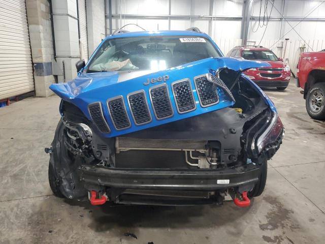 1C4PJMBX6KD131281 - 2019 JEEP CHEROKEE TRAILHAWK BLUE photo 5