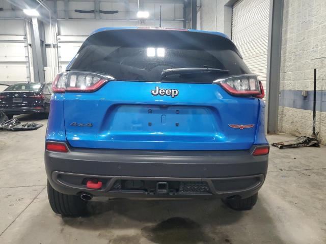 1C4PJMBX6KD131281 - 2019 JEEP CHEROKEE TRAILHAWK BLUE photo 6