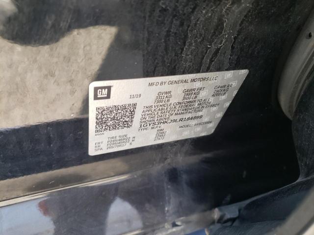 1GYS3HKJ9LR184899 - 2020 CADILLAC ESCALADE ESV LUXURY BLACK photo 13