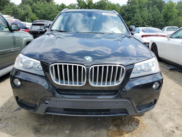 5UXWX9C51D0A15065 - 2013 BMW X3 XDRIVE28I BLACK photo 5