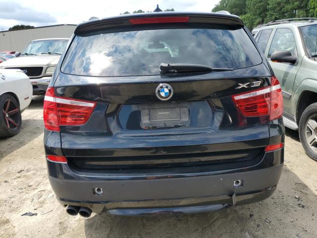 5UXWX9C51D0A15065 - 2013 BMW X3 XDRIVE28I BLACK photo 6