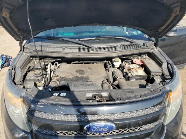 1FM5K8GT7EGB76830 - 2014 FORD EXPLORER SPORT შავი ფოტო 12