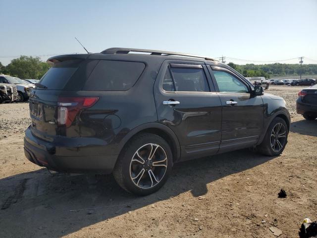 1FM5K8GT7EGB76830 - 2014 FORD EXPLORER SPORT შავი ფოტო 3