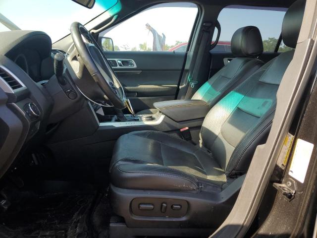 1FM5K8GT7EGB76830 - 2014 FORD EXPLORER SPORT შავი ფოტო 7
