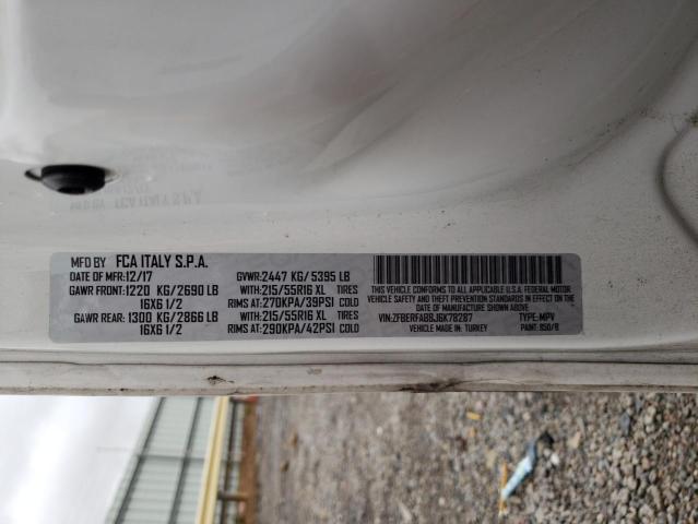 ZFBERFAB8J6K78287 - 2018 RAM PROMASTER 白色 照片 13