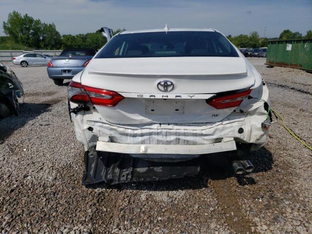 4T1B11HK7KU190002 - 2019 TOYOTA CAMRY L WHITE photo 6