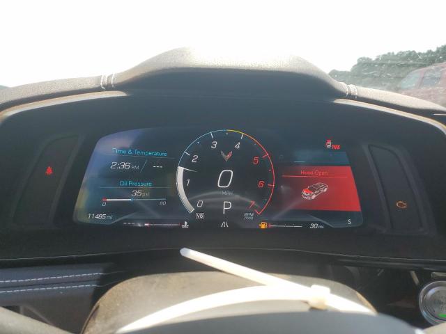 1G1YA2D47P5126239 - 2023 CHEVROLET CORVETTE STINGRAY 1LT YELLOW photo 9