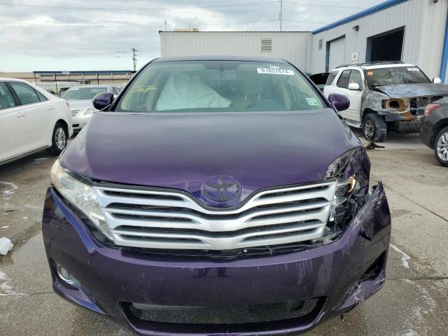 4T3ZK3BB5CU050975 - 2012 TOYOTA VENZA LE PURPLE photo 5