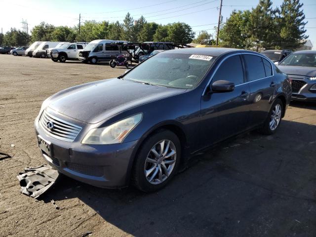 JNKCV61F39M364132 - 2009 INFINITI G37 BLUE photo 1