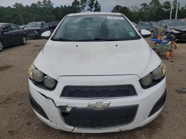 1G1JA6SH6C4163670 - 2012 CHEVROLET SONIC LS WHITE photo 5