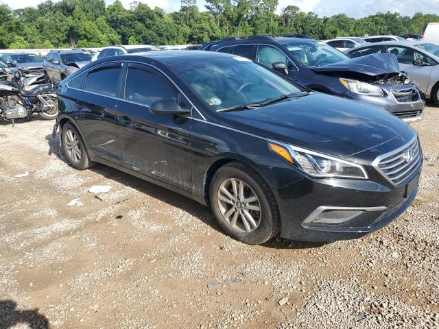 5NPE24AF7HH595115 - 2017 HYUNDAI SONATA SE BLACK photo 4