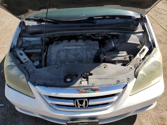 5FNRL38607B127836 - 2007 HONDA ODYSSEY EXL WHITE photo 12