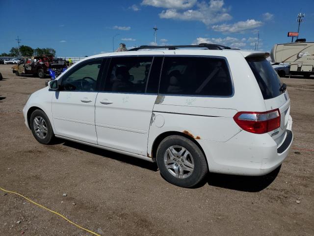 5FNRL38607B127836 - 2007 HONDA ODYSSEY EXL WHITE photo 2
