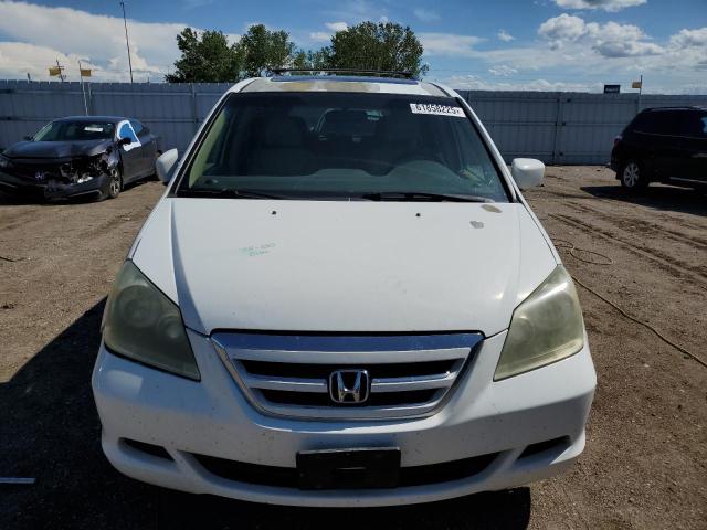 5FNRL38607B127836 - 2007 HONDA ODYSSEY EXL WHITE photo 5